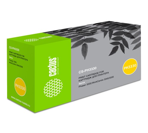 Картридж лазерный Cactus 106R03621 CS-PH3330 черный (8500стр.) для Xerox Phaser 3330/WC3335