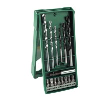 Набор бит и сверл Bosch 2607019579 (15пред.) для шуруповертов/дрелей