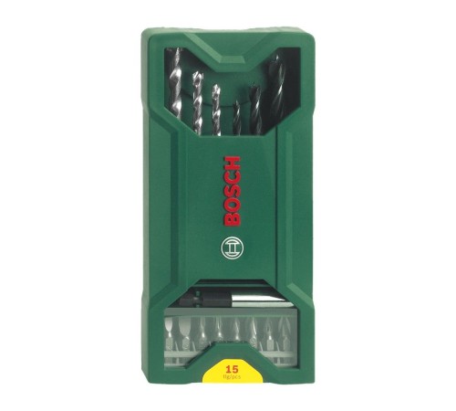 Набор бит и сверл Bosch 2607019579 (15пред.) для шуруповертов/дрелей
