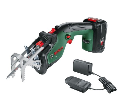 Аккумуляторная садовая сабельная пила Bosch KEO 18 LI, (1 АКБ и З/У) 18В, 2А*ч (0600861A00) (925907)