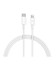 Кабели USB ZMI Кабель ZMI AL870 USB-C TO Lightning MFi certified cable (1 m) White (ZMKAL870CCWH)
