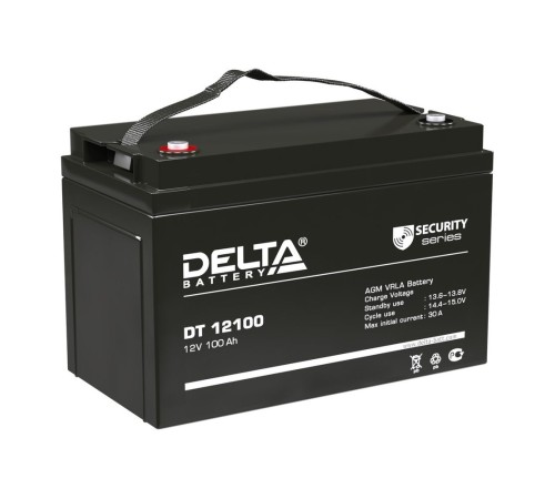 Delta DT 12100 (100 А\ч, 12В) свинцово- кислотный аккумулятор