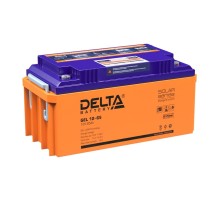 Delta GEL 12-65 (12V/65Ач) свинцово- кислотный аккумулятор