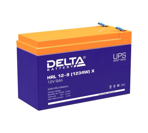 Батарея для ИБП Delta HRL 12-9 (1234W) X 12В 9Ач Батарея для ИБП Delta HRL 12-9 (1234W) X 12В 9Ач