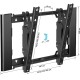Кронштейн для телевизора Holder T3929-B черный 22"-47" макс.45кг настенный наклон