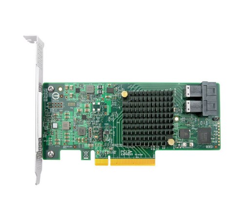 RAID-контроллер ACD ACD SAS3008-8R PCIe 3.0 x8 LP, SAS/SATA 12G, RAID 0,1,10,1E,JBOD, 8port (2*int SFF8643), 3008ROC, (аналог LSI 9311-8i) RTL (003112)
