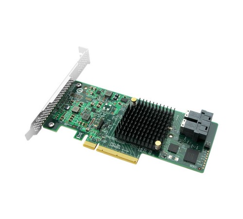 RAID-контроллер ACD ACD SAS3008-8R PCIe 3.0 x8 LP, SAS/SATA 12G, RAID 0,1,10,1E,JBOD, 8port (2*int SFF8643), 3008ROC, (аналог LSI 9311-8i) RTL (003112)