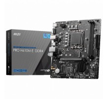 Материнская плата MSI PRO H610M-E DDR4
