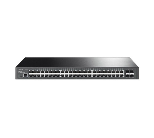 TP-Link JetStream™ 48-портовый управляемый гигабитный коммутатор уровня 2+ с 4 слотами SFP+ 10GE (TL-SG3452X)