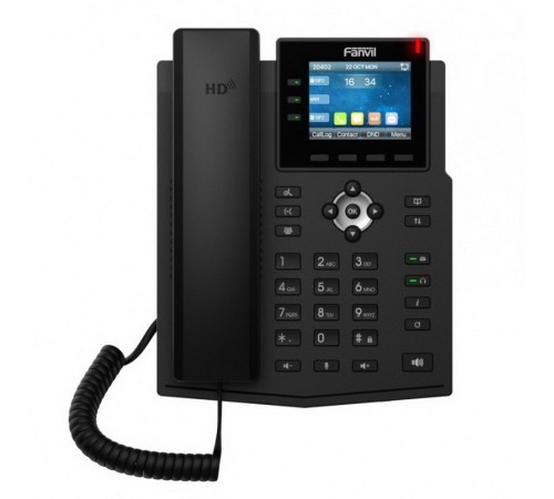 Телефон IP Fanvil X3U Pro черный Телефон IP Fanvil X3U Pro черный