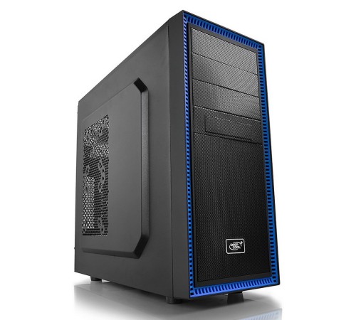 TESSERACT BF,  DP-CCATX-TSRBFBK,  ATX, Black-Blue, без БП(712220)