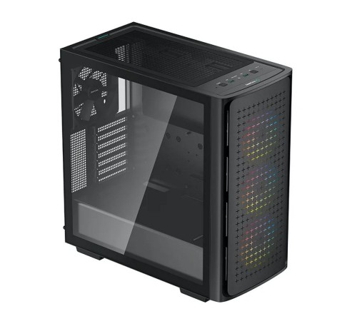 Корпус Deepcool CK560 черный без БП ATX 2x120mm 1x140mm 2xUSB3.0 audio bott PSU