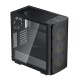 Корпус Deepcool CK560 черный без БП ATX 2x120mm 1x140mm 2xUSB3.0 audio bott PSU