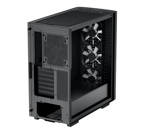 Корпус Deepcool CK560 черный без БП ATX 2x120mm 1x140mm 2xUSB3.0 audio bott PSU