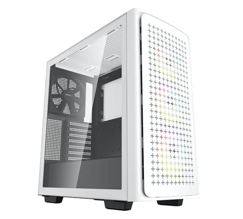 Корпус Deepcool CK560 WH белый без БП ATX 2x120mm 1x140mm 2xUSB3.0 audio bott PSU