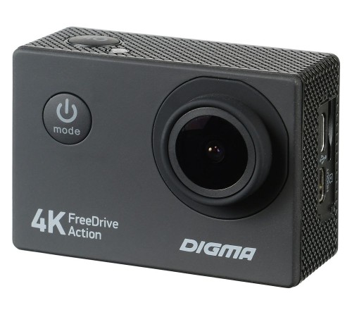 Видеорегистратор Digma FreeDrive Action 4K черный 8Mpix 2160x3840 2160p 140гр. Видеорегистратор Digma FreeDrive Action 4K черный 8Mpix 2160x3840 2160p 140гр.