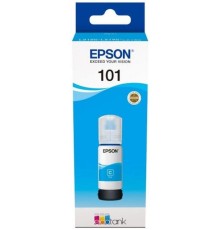 Картридж струйный Epson L101 C13T03V24A синий (6000стр.) (70мл) для Epson L4150/L4160/L6160/L6170/L6190