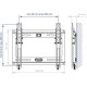 Кронштейн для телевизора Kromax IDEAL-6 белый 15"-47" макс.35кг настенный наклон