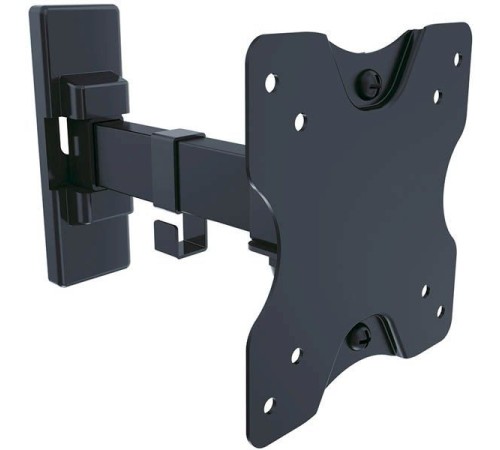 Кронштейн для телевизора Ultramounts UM 860 черный 13"-27" макс.20кг настенный поворот и наклон Кронштейн для телевизора Ultramounts UM 860 черный 13"-27" макс.20кг настенный поворот и наклон