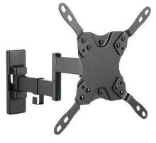 Кронштейн для телевизора Ultramounts UM 866B черный 15"-42" макс.20кг настенный поворот и наклон