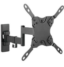 Кронштейн для телевизора Ultramounts UM 866B черный 15"-42" макс.20кг настенный поворот и наклон