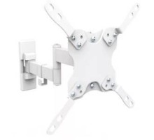 Кронштейн для телевизора Ultramounts UM 866W белый 13"-42" макс.20кг настенный поворот и наклон