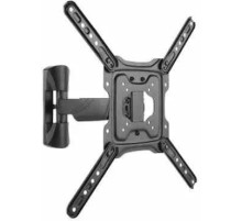 Кронштейн для телевизора Ultramounts UM 869 черный 23"-55" макс.35кг настенный поворот и наклон