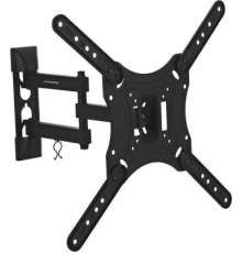 Кронштейн для телевизора Ultramounts UM 870 черный 23"-55" макс.30кг настенный поворот и наклон