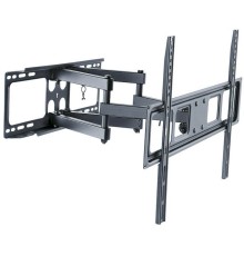 Кронштейн для телевизора Ultramounts UM 873 черный 37"-70" макс.40кг настенный поворотно-выдвижной и наклонный