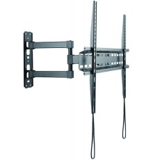 Кронштейн для телевизора Ultramounts UM 879 черный 37"-70" макс.35кг настенный поворотно-выдвижной и наклонный