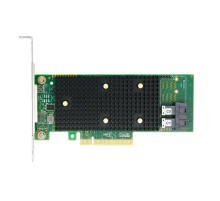 Адаптер HBA Broadcom 9400-8i SGL (05-50008-01) PCIe 3.1 x8 LP, Tri-Mode SAS/SATA/NVMe 12G HBA, 8port(2*int SFF8643), 3408 IOC