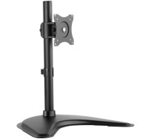 Кронштейн для мониторов Ultramounts UM 704 черный 13"-27" макс.10кг настольный поворот и наклон верт.перемещ.