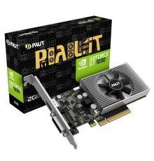 Видеокарта Palit PCI-E PA-GT1030 2GD4 nVidia GeForce GT 1030 2048Mb 64bit DDR4 1151/2100 DVIx1/HDMIx1/HDCP Ret low profile
