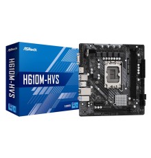 Материнская плата Asrock H610M-HVS Soc-1700 Intel H610 2xDDR4 mATX AC`97 8ch(7.1) GbLAN RAID+VGA+HDMI