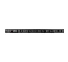 Блок распределения питания Ippon Meter 0U 1546800 верт.размещ. 16xC13 с мониторингом 16A EN 60320 С20