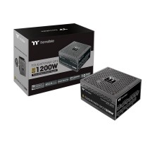 Блок питания Thermaltake ATX 1200W Toughpower GF3 80+ gold (24+4+4pin) APFC 140mm fan color LED 12xSATA Cab Manag RTL