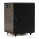 Шкаф коммутационный Hyperline (TWB-FC-2266-SR-RAL9004) настенный 22U 600x600мм пер.дв.стал.лист 60кг черный