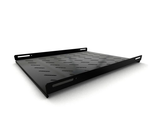 Полка стационарная Hyperline TSH3L-650-RAL9004 1U нагр.:20кг. 19" 650мм черный (упак.:1шт)