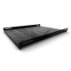 Полка стационарная Hyperline TSH3L-650-RAL9004 1U нагр.:20кг. 19" 650мм черный (упак.:1шт)