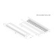 Патч-панель Hyperline PP3-19-24-8P8C-C6-SH-110D 19" 1U 24xRJ45 кат.6 FTP