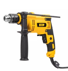 Дрель сетевая ударная Deli DL-CZ13-E1 (650Вт, 3300об/мин, картон)