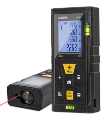 Измерительный и разметочный инструмент Deli Лазерный дальномер Deli DL4168 Диапазон измерения 0,05;40м, точность измерения ±3мм