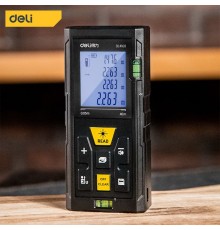 Измерительный и разметочный инструмент Deli Лазерный дальномер Deli DL4168 Диапазон измерения 0,05;40м, точность измерения ±3мм