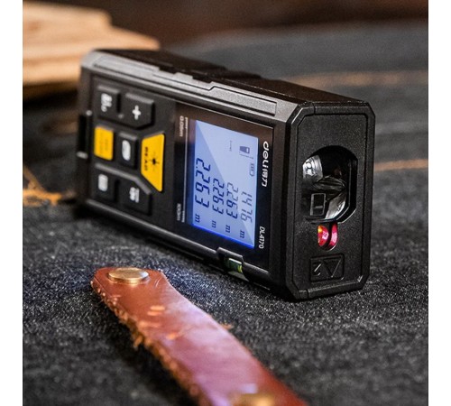 Измерительный и разметочный инструмент Deli Лазерный дальномер Deli DL4170 Диапазон измерения 0,05;80м, точность измерения ±3мм