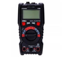 Измерительный и разметочный инструмент Deli Многофункциональный цифровой мультиметр Deli DL334302 напряж. 0,2-600В, AC/DC, ЖК-дисплей