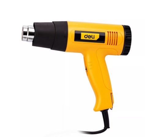 Фен технический Deli DL391201 (2000Вт, рабочая температура 400/600 град.)