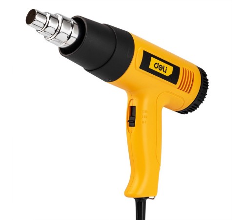 Фен технический Deli DL391201 (2000Вт, рабочая температура 400/600 град.)