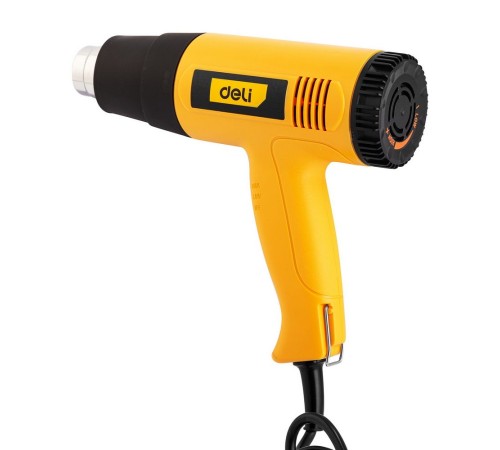 Фен технический Deli DL391202 (2000Вт, рабочая температура 100...650 град.)