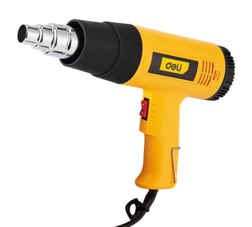 Фен технический Deli DL5200 (1600Вт, рабочая температура 400/590 град.)