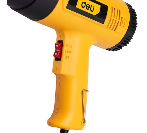 Фен технический Deli DL5200 (1600Вт, рабочая температура 400/590 град.)